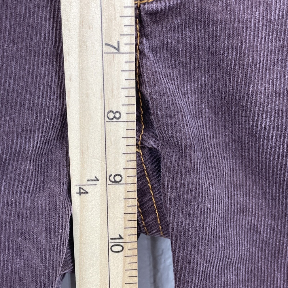 Prana Corduroy Pants Womens 12 Brown‎ Wide Leg Casual Outdoor Cabincore Y2K - Picture 10 of 12